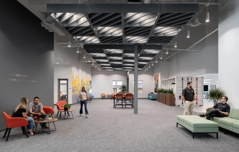 Bold architectural features drawn are softened with moments of hospitality, crafting a bold yet people-centered industrial hub (Source: Internet) 