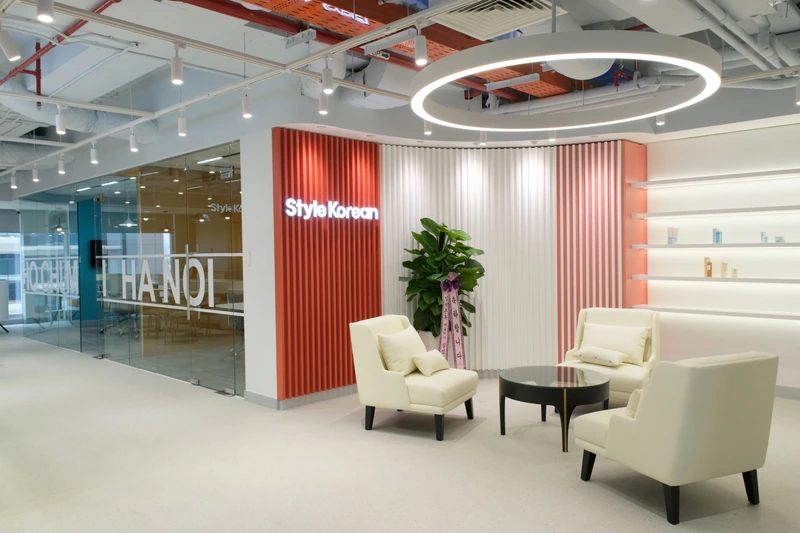 The Style Korean office project by Deco Crystal (Source: Deco Crystal)