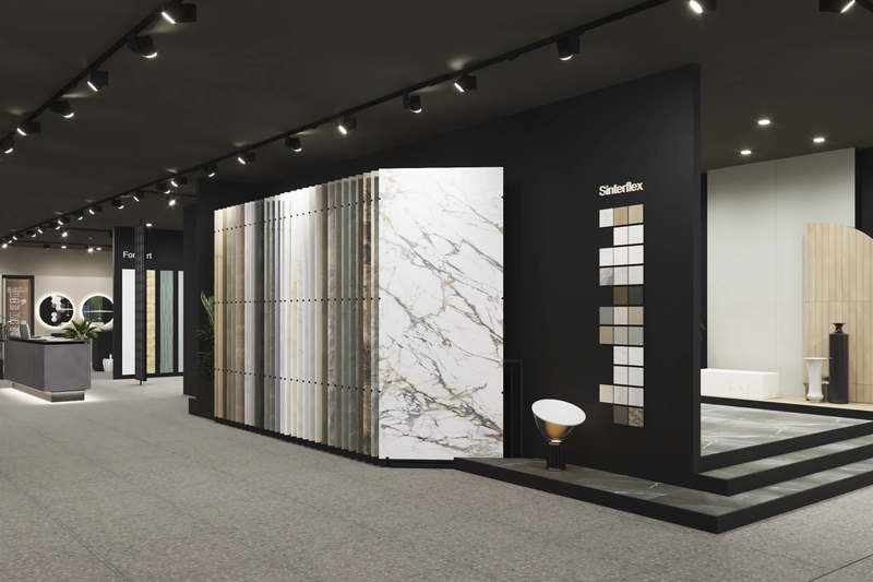 Mẫu nội thất showroom vật liệu xây dựng (Nguồn: Internet) 