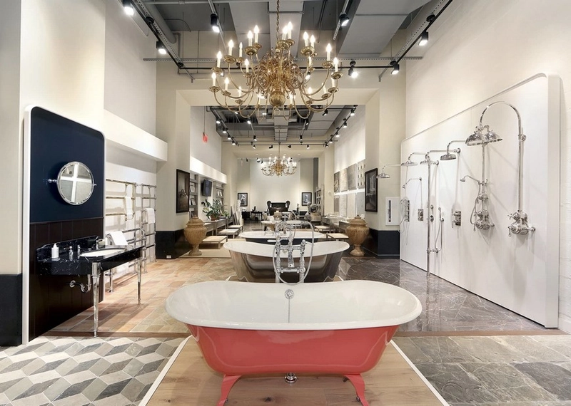 Mẫu showroom thiết bị vệ sinh (Nguồn: Internet) 