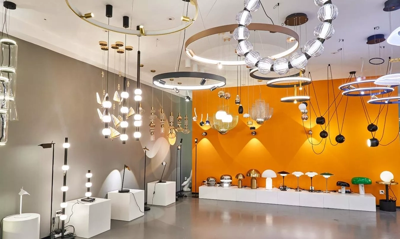 Mẫu thiết kế showroom đèn điện (Nguồn: Internet) 