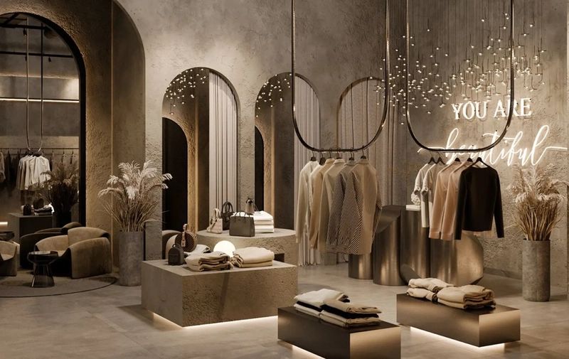 Mẫu thiết kế showroom theo kiểu boutique (Nguồn: Internet) 