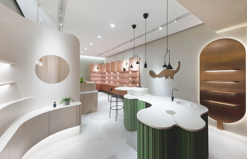 Mẫu showroom thiết kế đa phong cách (Nguồn: Internet) 