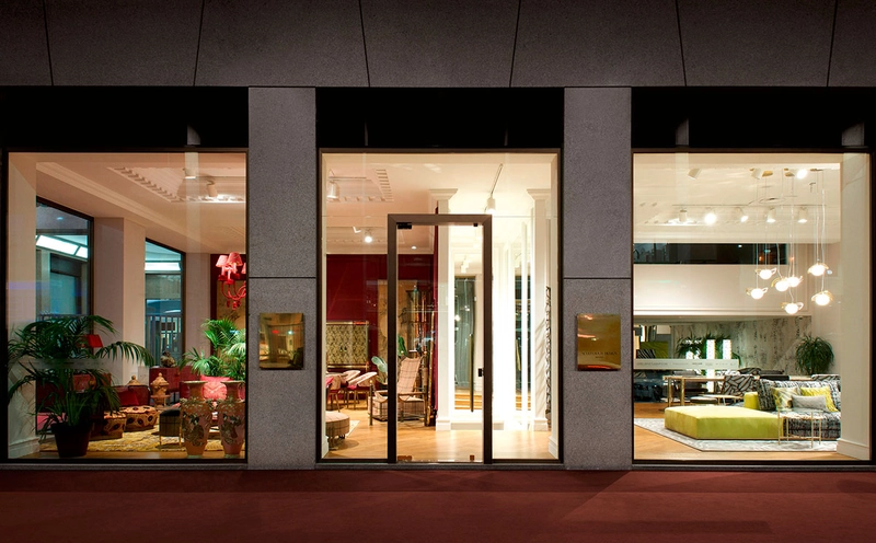Mẫu showroom thiết kế đa phong cách 