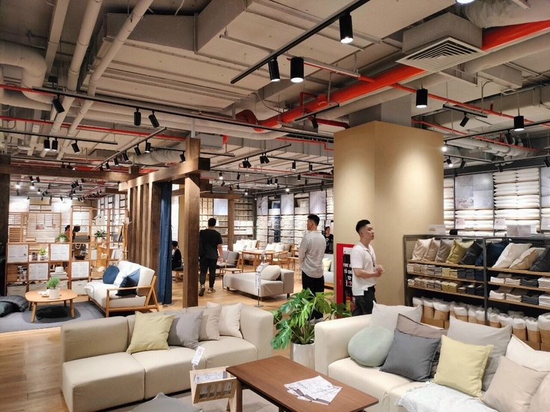 Showroom thiết kế theo kiểu tự do (Nguồn: Internet) 