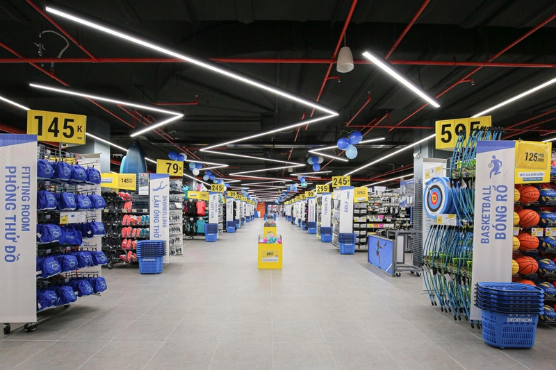 Showroom thiết kế theo kiểu tự do (Nguồn: Internet) 