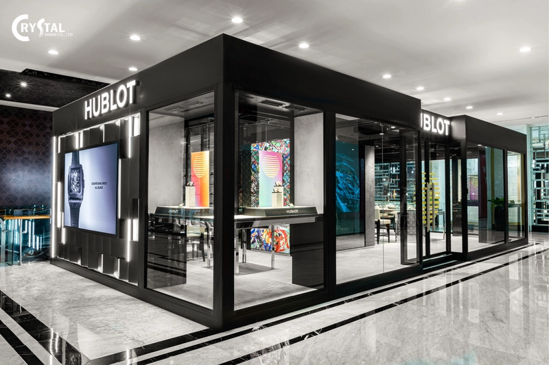 Dự án nội thất showroom Hublot Boutique - Union Square tại TP.HCM (Nguồn: Deco Crystal) 