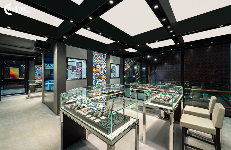 Dự án nội thất showroom Hublot Boutique - Union Square tại TP.HCM (Nguồn: Deco Crystal) 