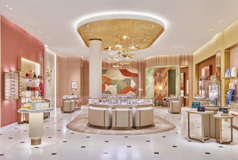 Mẫu nội thất showroom trang sức (Nguồn: Internet) 
