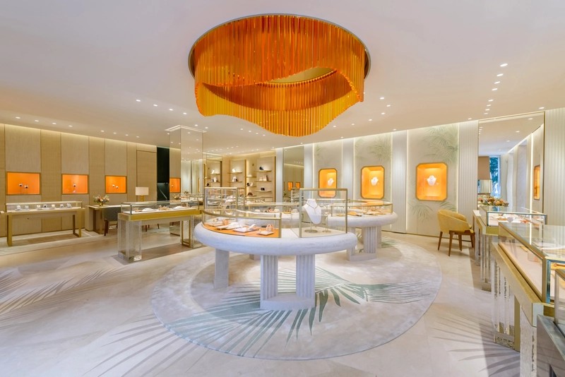 Mẫu nội thất showroom trang sức (Nguồn: Internet) 