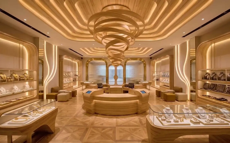 Mẫu showroom trang sức, phụ kiện (Nguồn: Internet) 