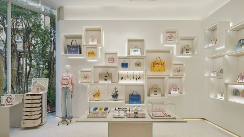 Mẫu nội thất showroom phụ kiện (Nguồn: Internet) 