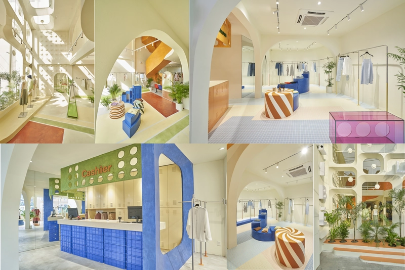 Mẫu nội thất showroom thời trang (Nguồn: Internet) 