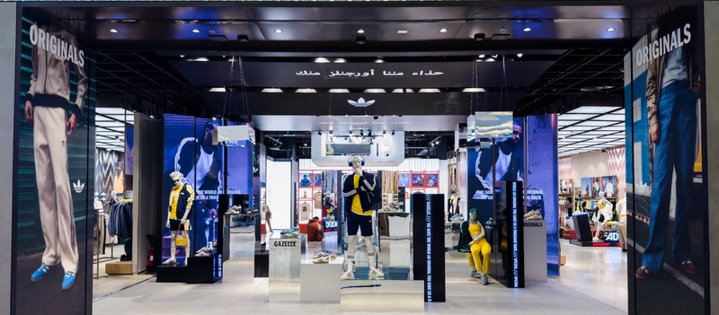 Nội thất showroom sản phẩm thể thao (Nguồn: Internet) 