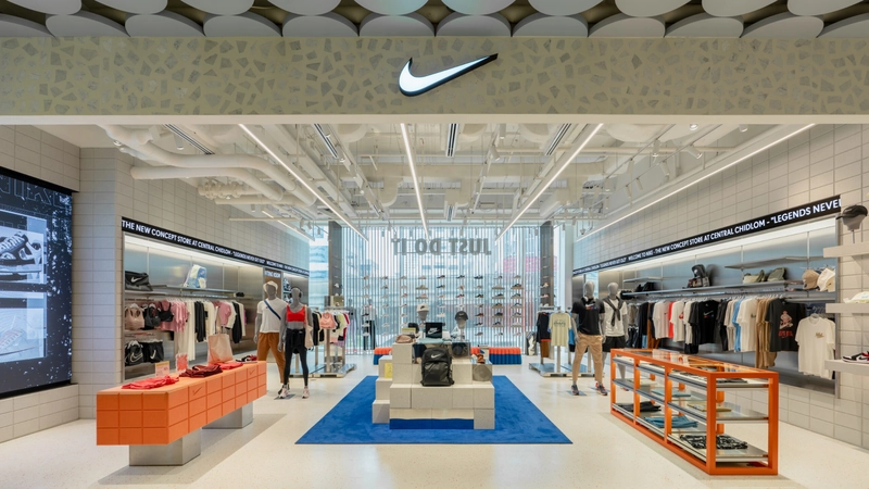 Thiết kế showroom sản phẩm thể thao (Nguồn: Internet) 
