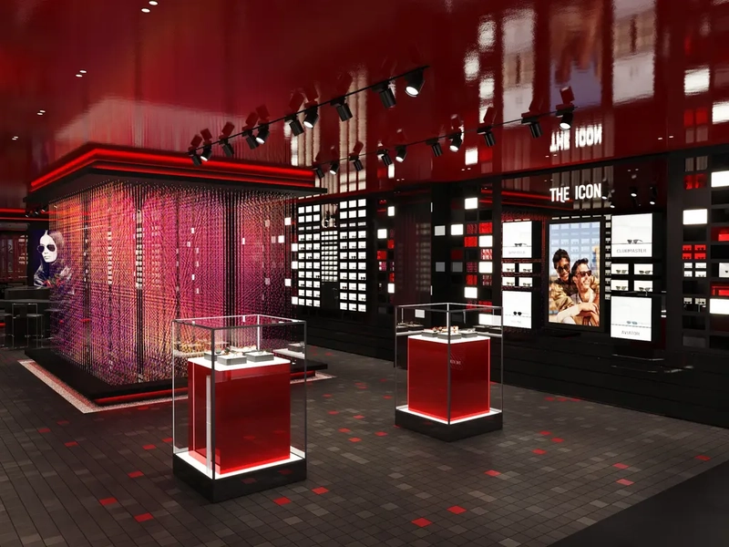 Mẫu thiết kế showroom kính mắt (Nguồn: Internet) 