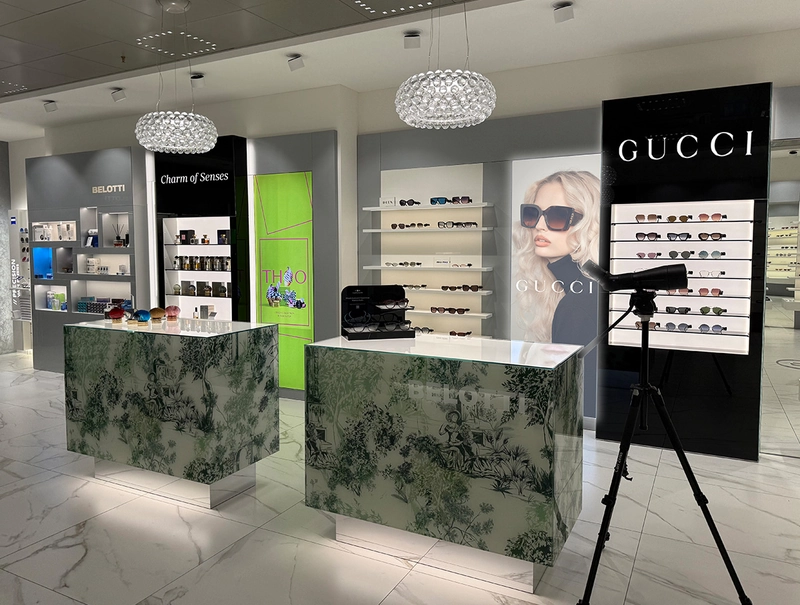 Mẫu thiết kế showroom kính mắt (Nguồn: Internet) 