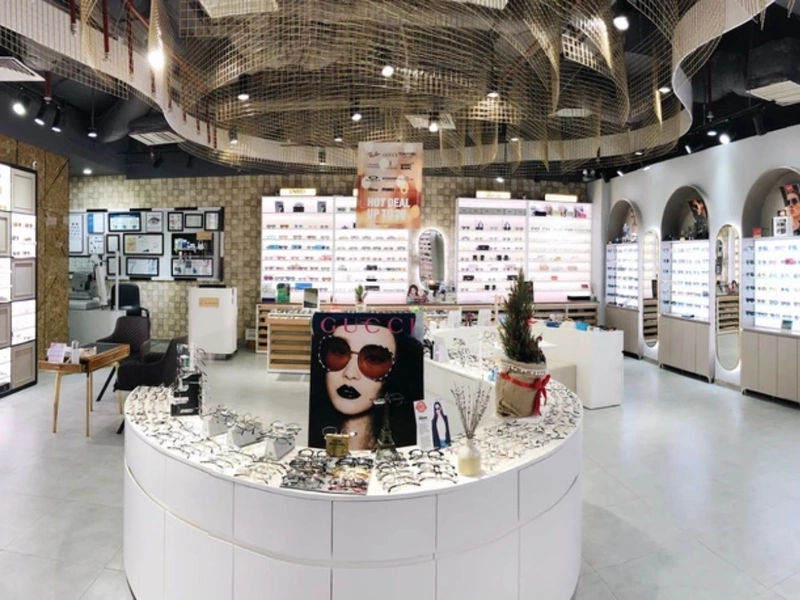 Mẫu thiết kế showroom kính mắt (Nguồn: Internet) 