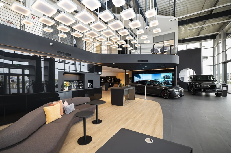 Showroom Mercedes-Benz MAR20X Concept (Nguồn: Internet) 