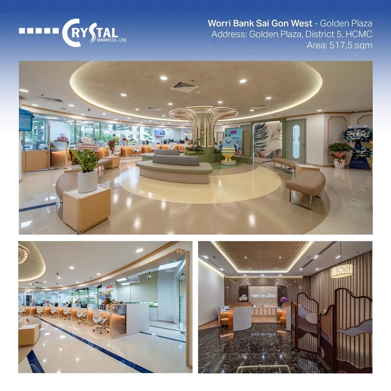 Đội ngũ Crystal Design TPL thực hiện các dự án thiết kế văn phòng giao dịch tại Việt Nam